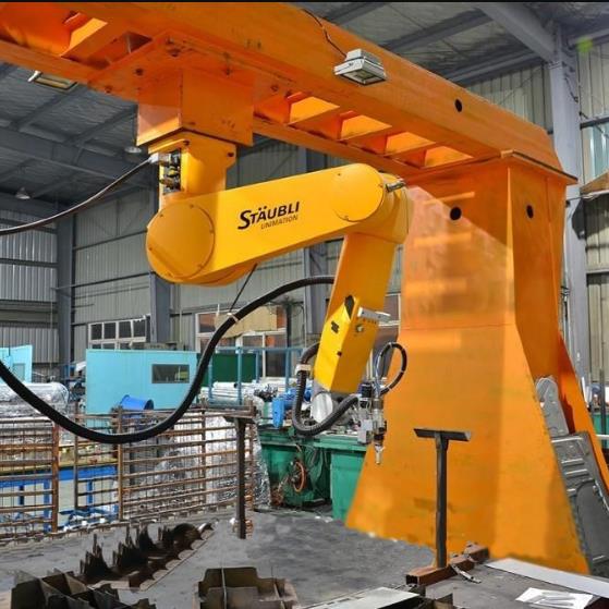 大型龍門機(jī)械手三維激光切割機(jī)